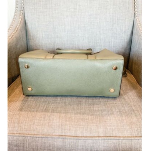 NWT MK Nouveau Hamilton Large Leather Satchel Bag - Picture 7 of 8